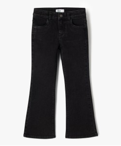 Jean Flare extensible avec ceinture ajustable fille